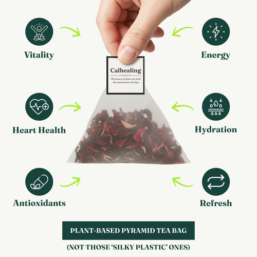Natural Hibiscus Vitality Herbal Tea