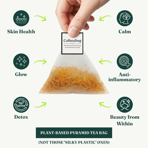 Natural Calendula Glow Herbal Tea