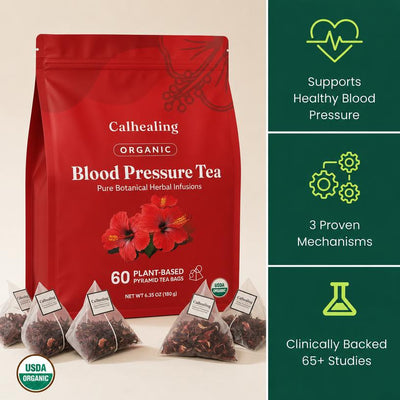 Pure Hibiscus Blood Pressure Tea