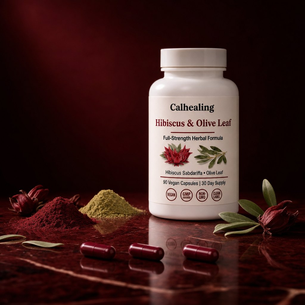 Calhealing Hibiscus & Olive Leaf at full strength